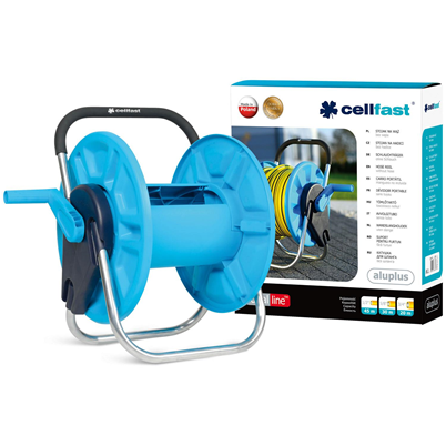 Cellfast Ideal Aluplus Hose Reel 0.5 inch x 45m Capacity