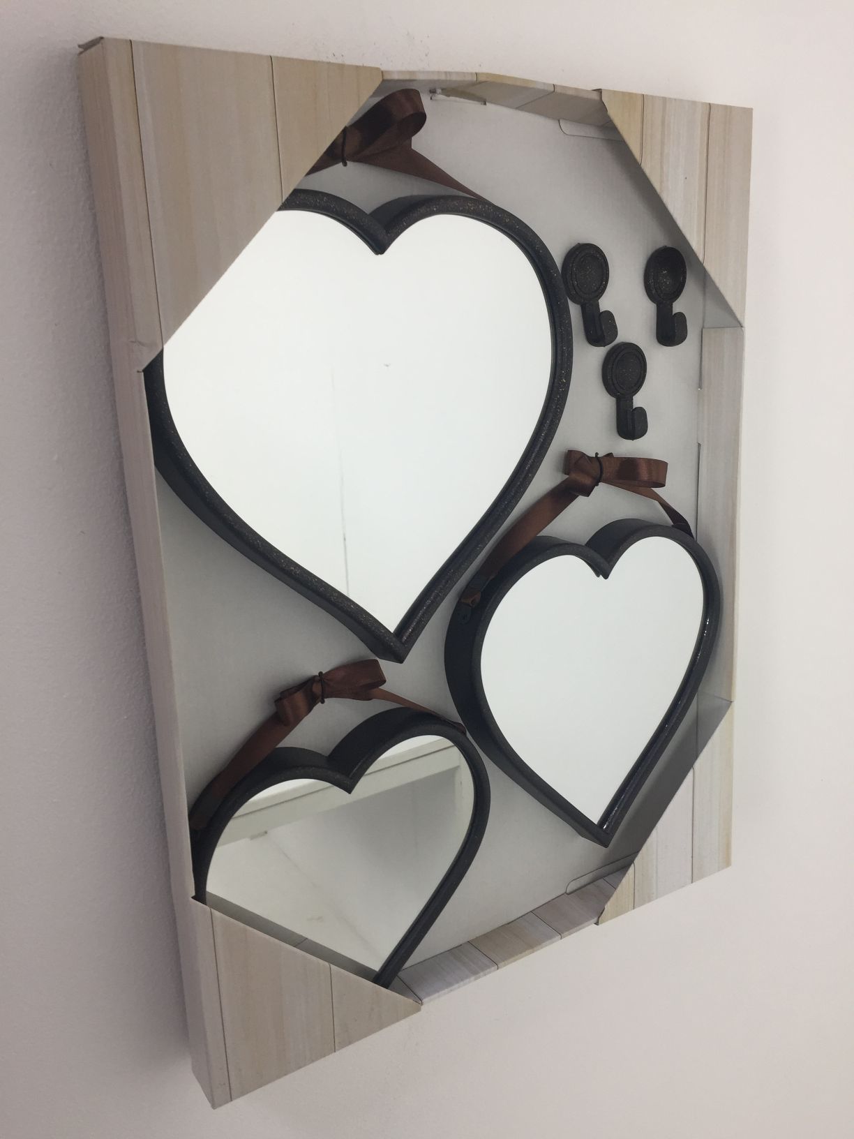 Black Heart 3 Set Mirrors