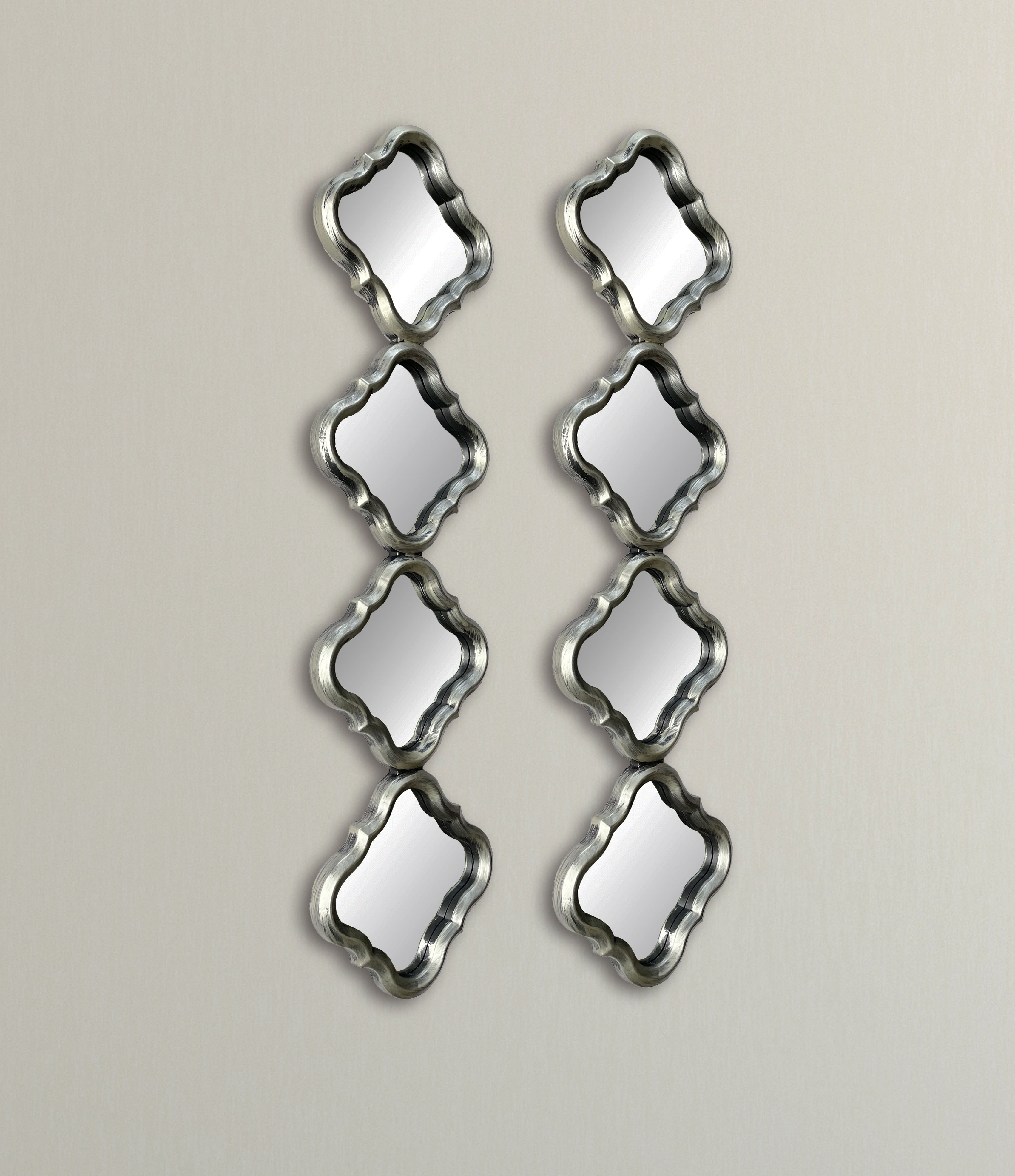 Sophie Silver Set of Two Mirrors - Click Image to Close