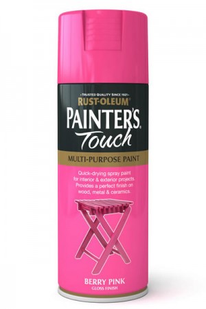 400ML Rustoleum Painter's Touch Berry Pink