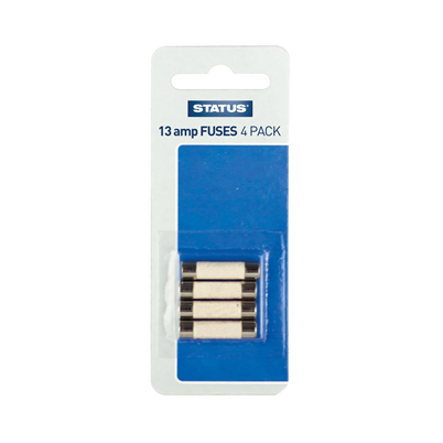 Status 13 amp Fuses 4 Pack Blister Card - Click Image to Close