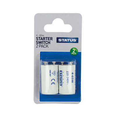 Status Starter Switch 4-65W 2 Pack Blister Card