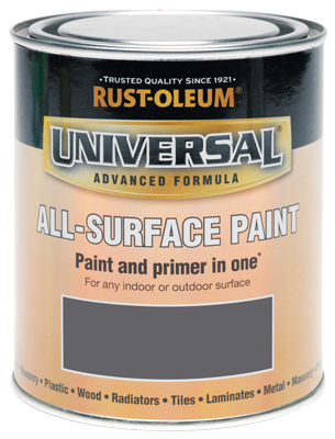 250ML Rustoleum Universal Slate Grey - Click Image to Close